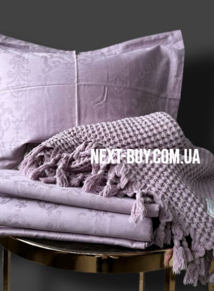 Maison D'or Mirabella Lilac постельное белье 160x220см сатин-жаккард