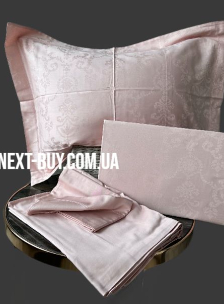Maison D'or Mirabella постельное белье 160x220см сатин-жаккард розовый