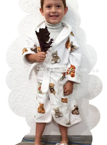 Maison D`or Tobi Junior Bathrobe детский халат с тапочками
