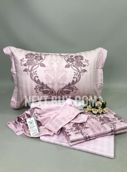 Maison Dor Desire Rose постельное белье евро сатин жаккард