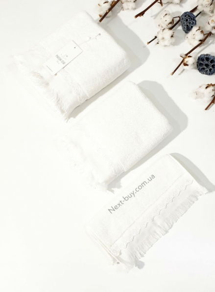 Maison D`or Melissa набор махровых полотенец 3шт кремовый