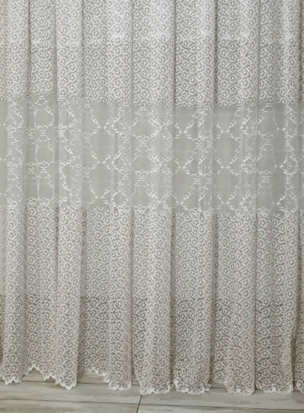 Тюль фатин Lima крем Туреччина