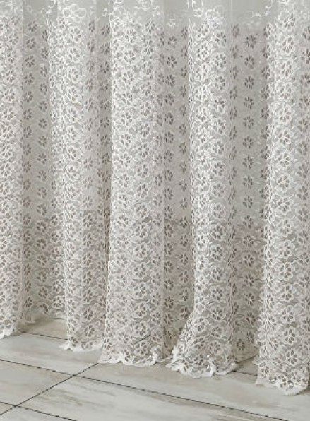 Тюль фатин Lima крем Туреччина