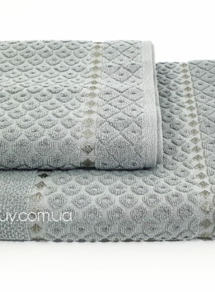 Махровое полотенце для лица Cestepe lux Desa 50х90 зелёное Турция