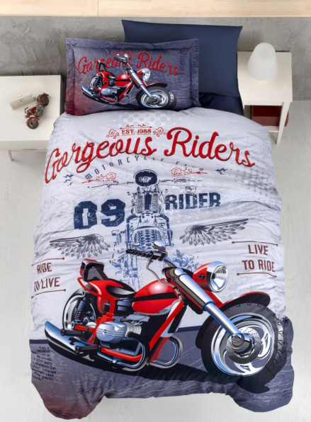 First Сhoice Rider подростковое постельное белье ранфорс Deluxe полуторное 160х220