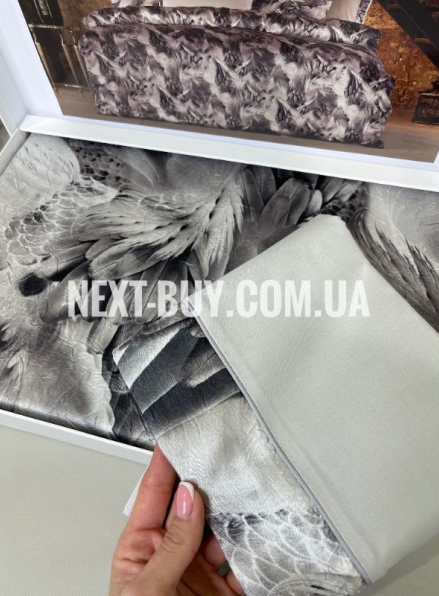 Tivolyo Home Комплект постільної білизни Genesis сірий євро 200х220