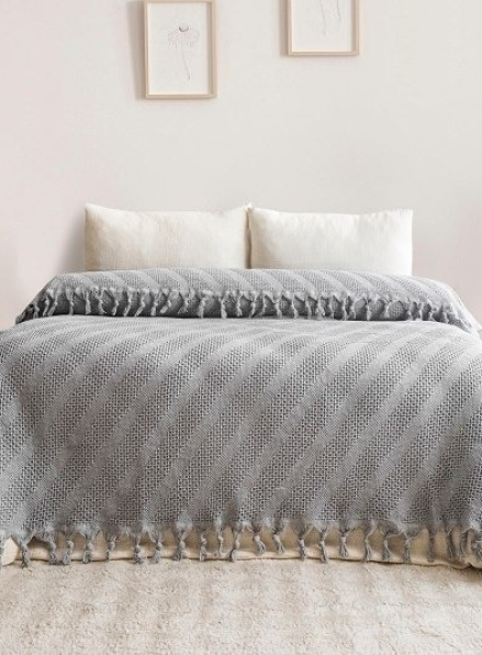 Натуральне, легке піке Saheser Opera Grey євро Туреччина