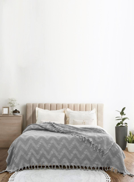 Натуральне, легке піке Saheser Naomi Grey євро Туреччина