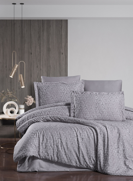 First Choice Megan quicksilver постільна білизна сатин евро 200х220