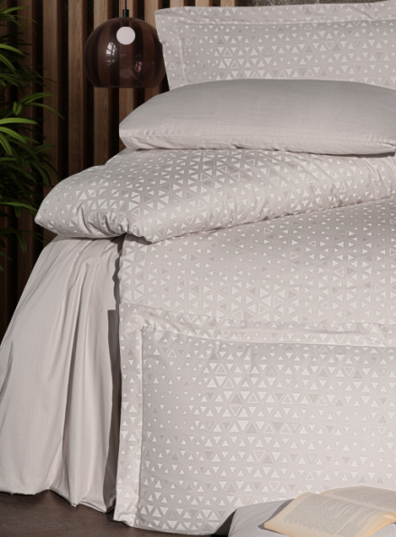 First Choice Megan biege постільна білизна сатин Сімейний 160х220(2шт)