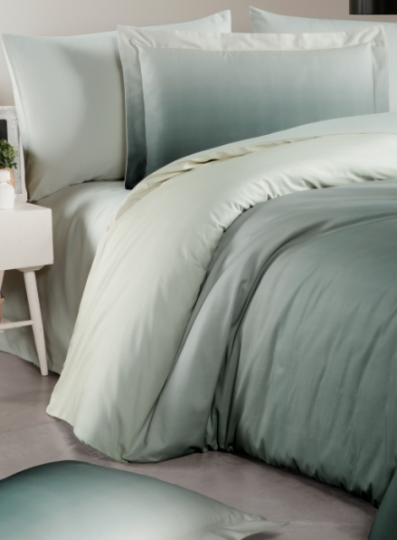 First choice Caylee Green постільна білизна сатин 3D евро 200х220