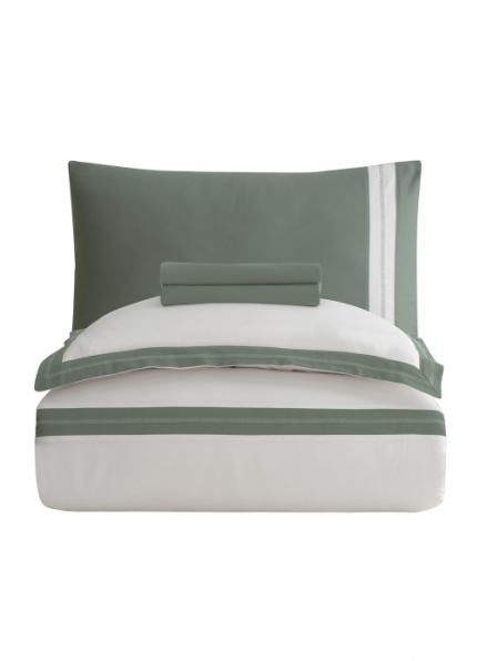 Постільна білизна Alara Cream La Romano premium сатин Євро 200×220