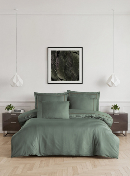 Постільна білизна Orcella Moonmist La Romano premium сатин Євро 200×220