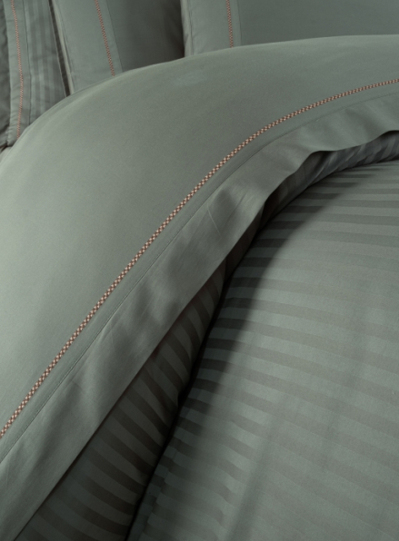 Постільна білизна Orcella Moonmist La Romano premium сатин Євро 200×220