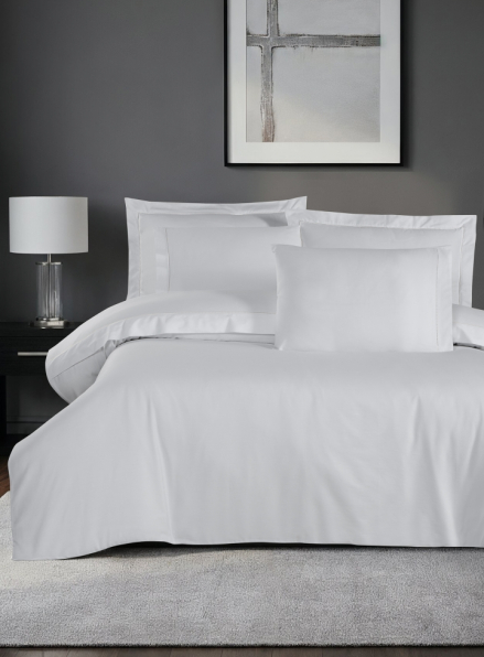 Постільна білизна Frezya White La Romano premium сатин Євро 200×220