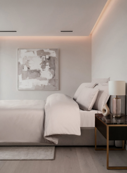 Постільна білизна Frezya Violet La Romano premium сатин Євро 200×220