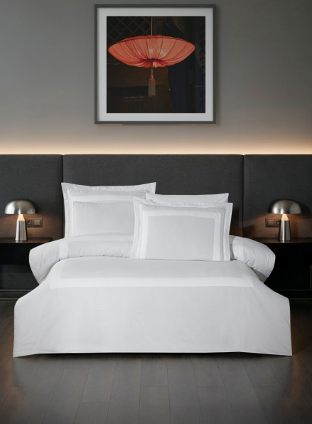 Постільна білизна Montova White La Romano premium сатин Євро 200×220