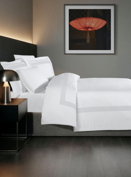 Постільна білизна Montova White La Romano premium сатин Євро 200×220