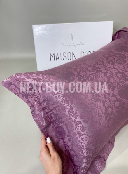Постільна білизна Maison D'or Pearl Lilac 200x220см бамбук жаккард