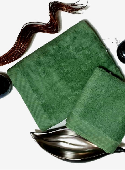 Maison D'or Artemis банное махровое полотенце 85х150см зеленый