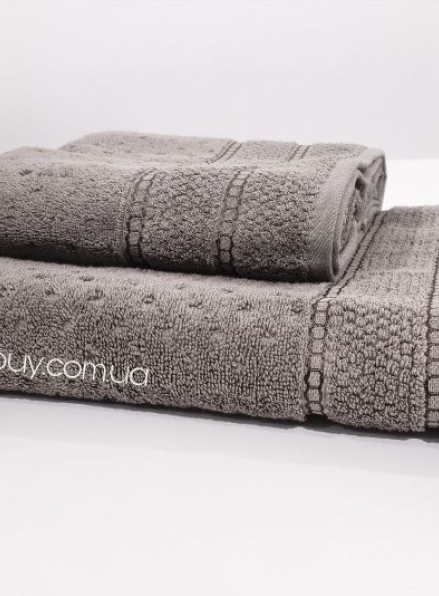 Махровое полотенце для лица Cestepe Bayeno 50х90 т.коричневое Турция