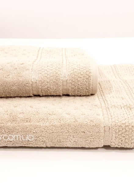 Махровое полотенце для бани Cestepe Bayeno 70х140 бежевый Турция