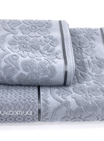 Махровое полотенце для бани Cestepe Dore 70х140 синее Турция