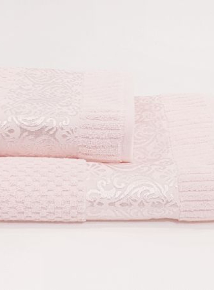 Махровое полотенце для бани Cestepe Ella 70х140 розовое Турция