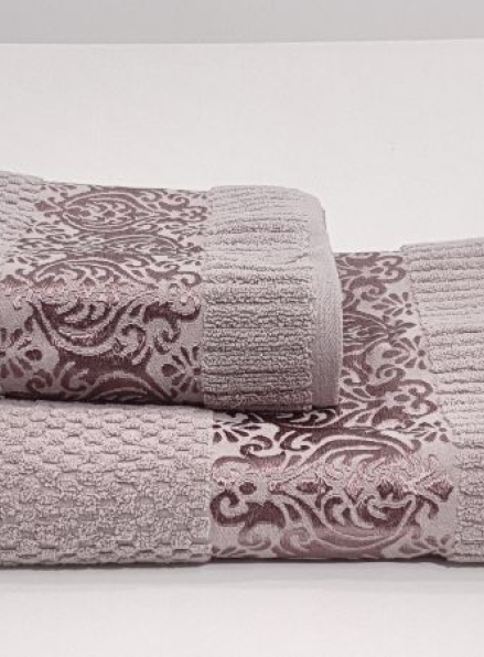 Махровое полотенце для бани Cestepe Ella 70х140 фиолетовое Турция