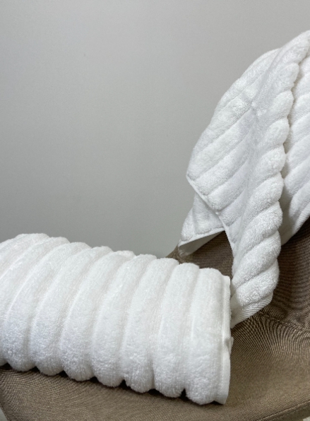 Махровое полотенце для лица Cestepe Ezgi 50х90 белое Турция