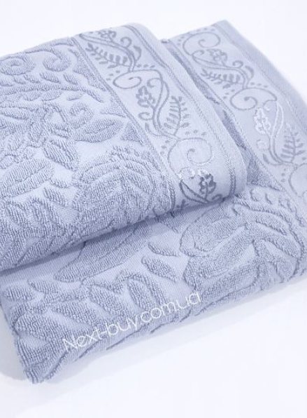 Махровое полотенце для лица Cestepe Sehrazat 50х90 фиолетовый Турция
