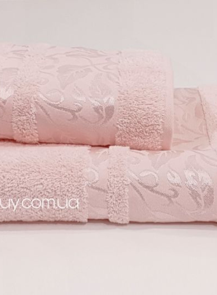 Махровое полотенце для бани Cestepe Yesim 70х140 розовое Турция