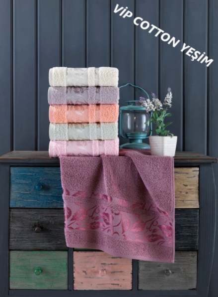 Набор махровых полотенец для бани Cestepe Yesim 70х140 6шт. Турция