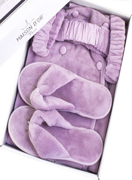 Maison D`or Skirt набір для сауни жіночий фіолетовий