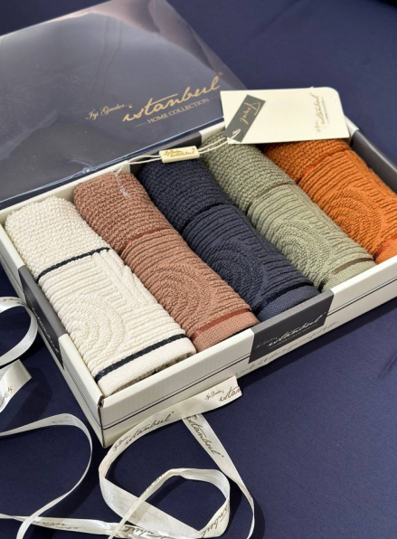 Набір кухонних, бавовняних рушників Babil 30х50см 5шт.