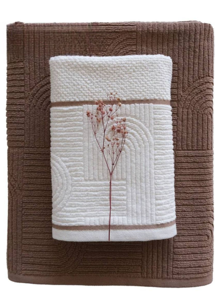 Набір бавовняних рушників Istanbul Babil Bej 2шт