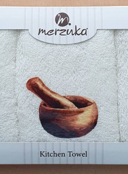 Набор кухонных полотенец Merzuka Spices 3шт. 30х50