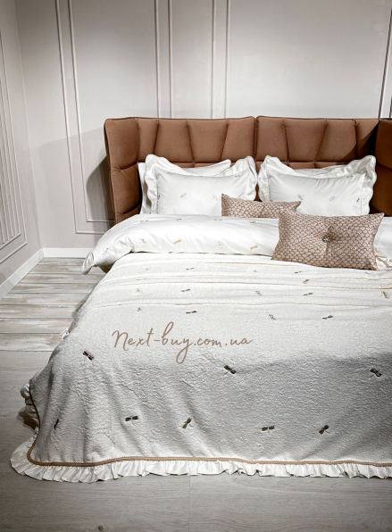 Maison D`or Les Azzures ecru-beige Bed Cover махрове покривало 220х240