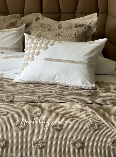 Легке покривало-піке Pepper Home Lena 270х260 Туреччина