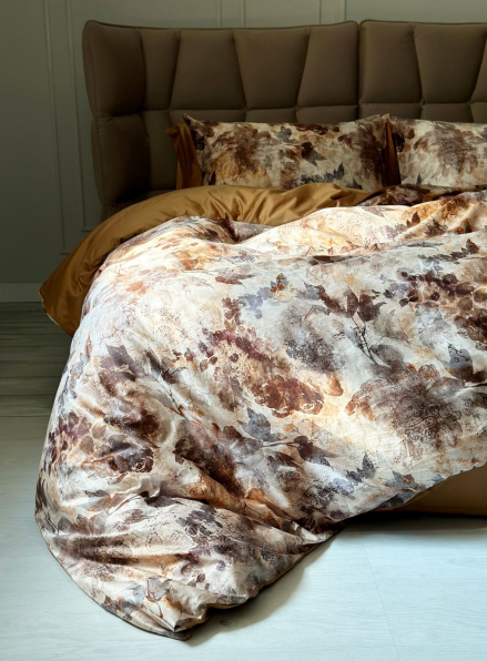 Постільна білизна Saheser Angelo hardal євро 200х220 сатин