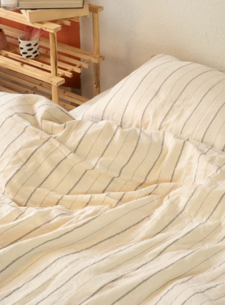 Постільна білизна Tommy Light 200x220 з вареної бавовни