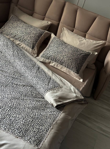 Постільна білизна Maison D'or Esperanza 200x220см сатин з мереживом