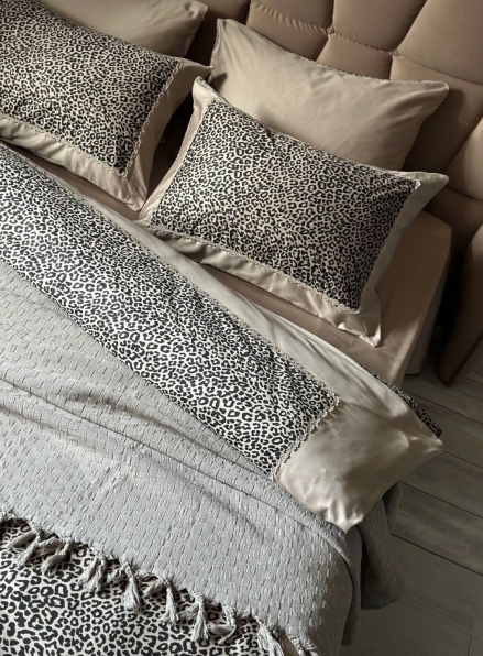 Постільна білизна Maison D'or Esperanza 200x220см сатин з мереживом