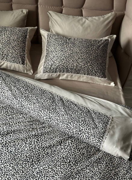 Постільна білизна Maison D'or Esperanza 200x220см сатин з мереживом