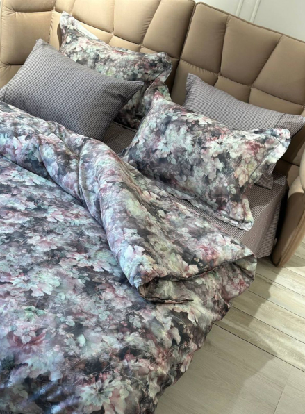 Постільна білизна Maison D'or Yolanda Light Purple євро 200х220 тенсел