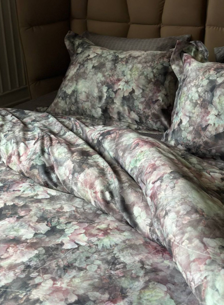 Постільна білизна Maison D'or Yolanda Light Purple євро 200х220 тенсел