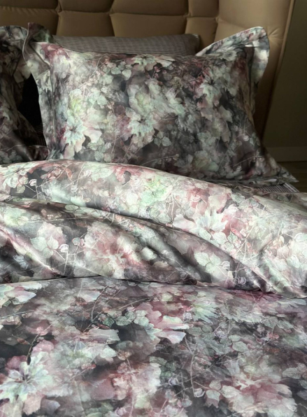 Постільна білизна Maison D'or Yolanda Light Purple євро 200х220 тенсел