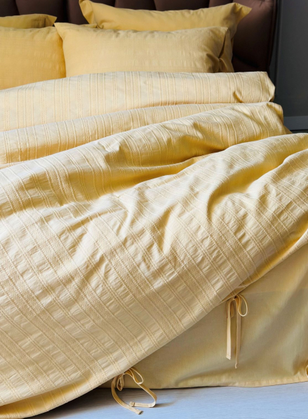 Постільна білизна Saheser Lucca sari євро 200х220 jacquard