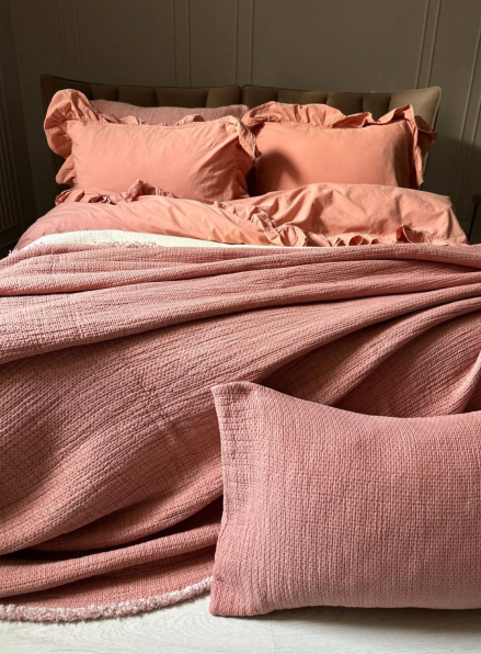 Муслінове покривало з наволочками Saheser Alda gulkurusu євро Туреччина