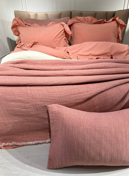 Муслінове покривало з наволочками Saheser Alda gulkurusu євро Туреччина